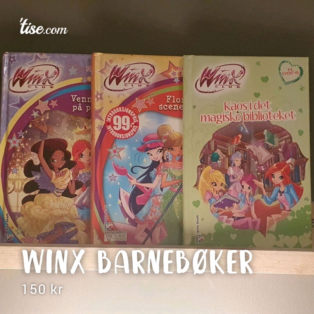 Winx barnebøker