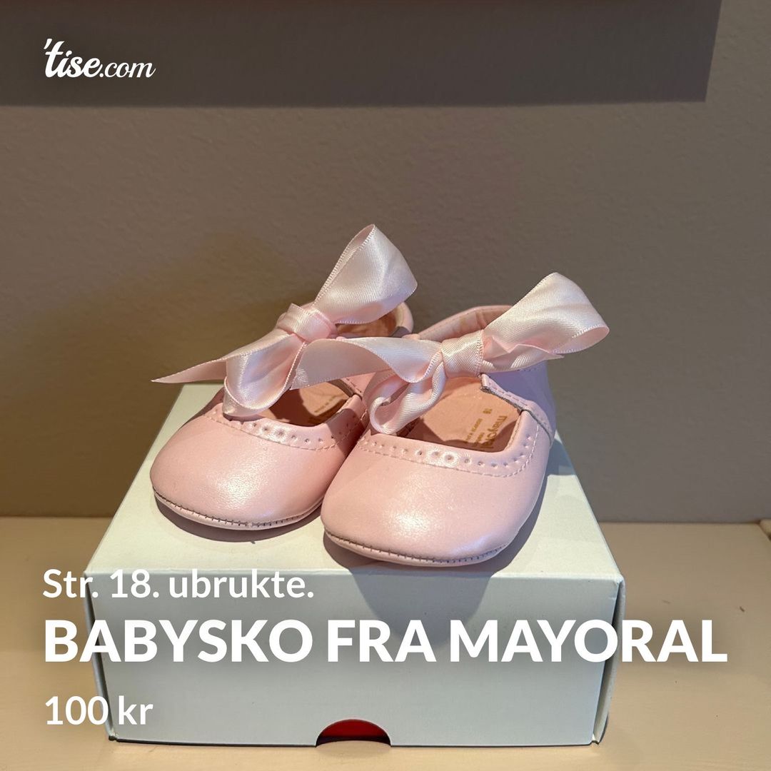 Babysko fra Mayoral