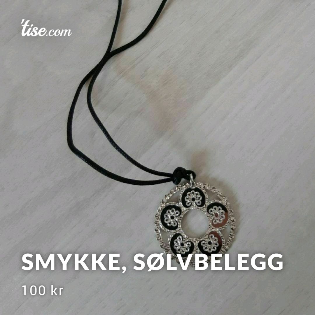 Smykke, sølvbelegg