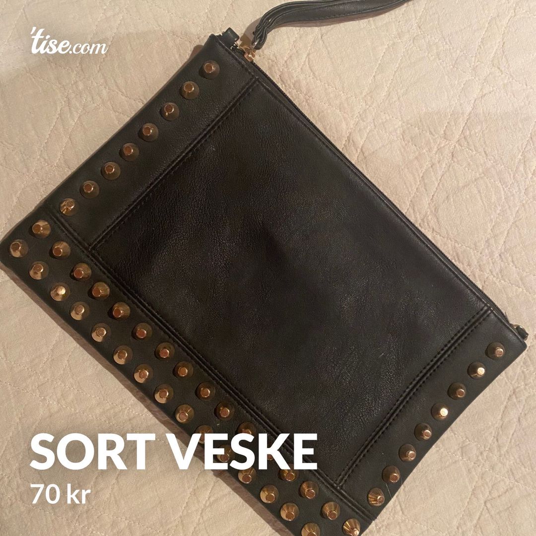 Sort veske