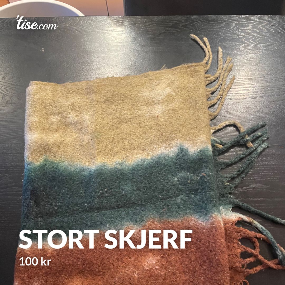 Stort skjerf