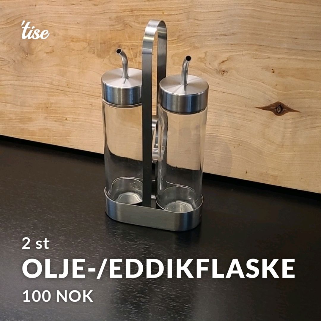 Olje-/eddikflaske