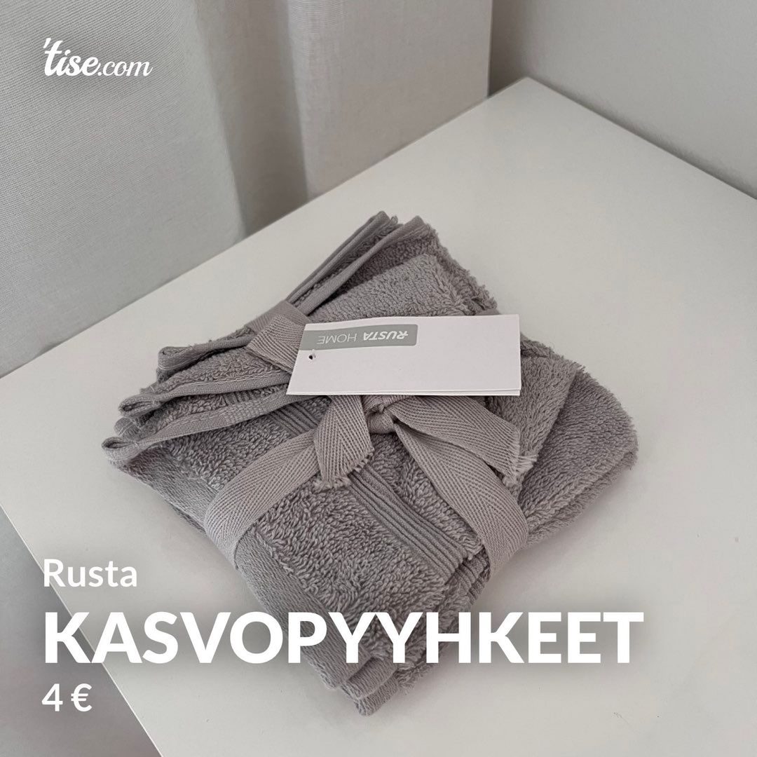 Kasvopyyhkeet