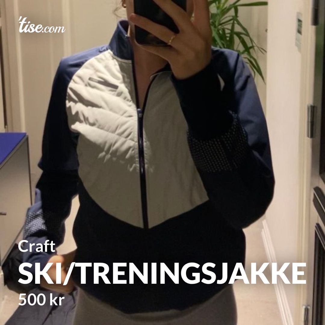 Ski/treningsjakke