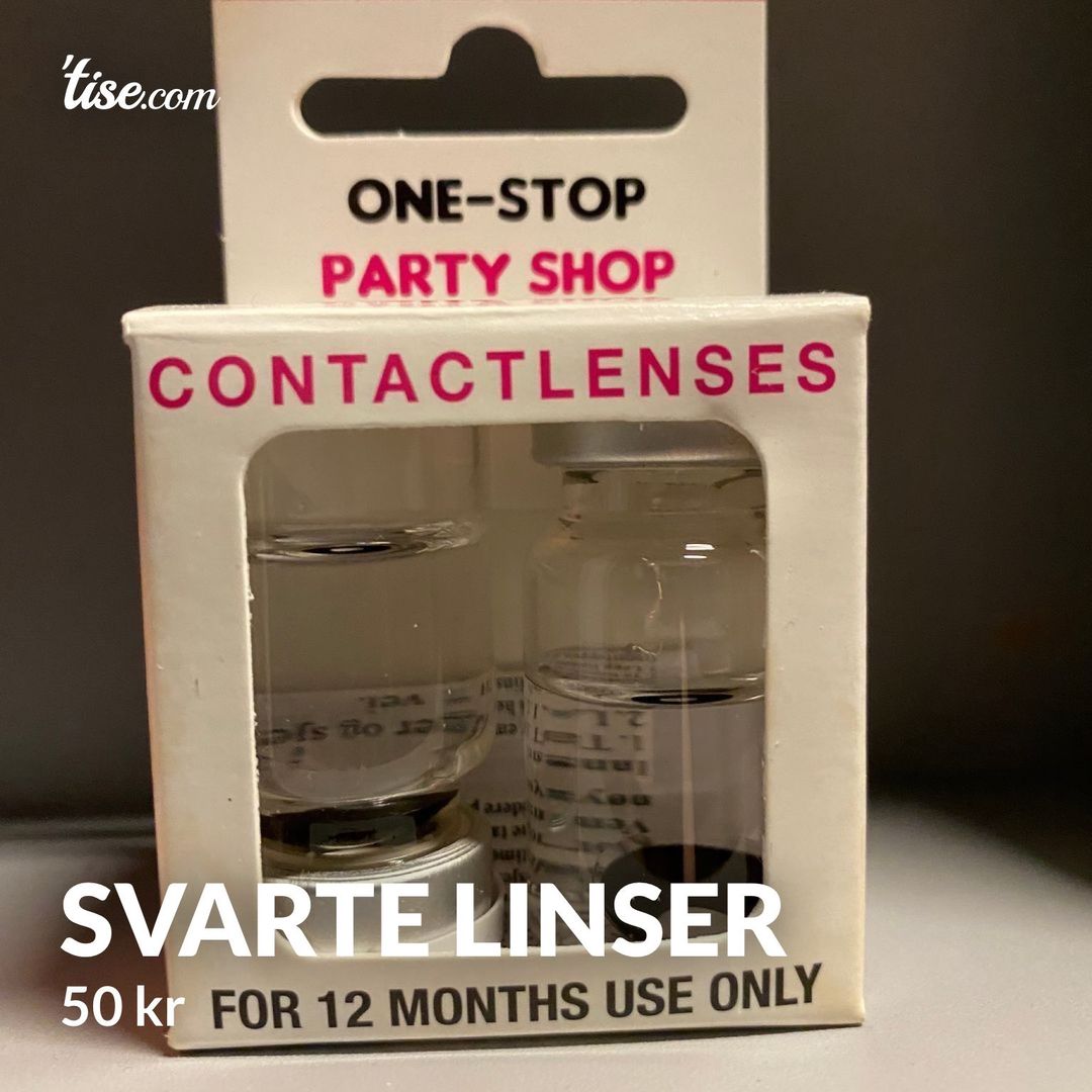 Svarte linser