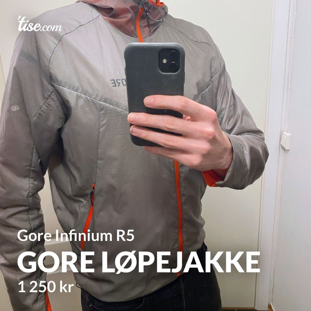 Gore løpejakke