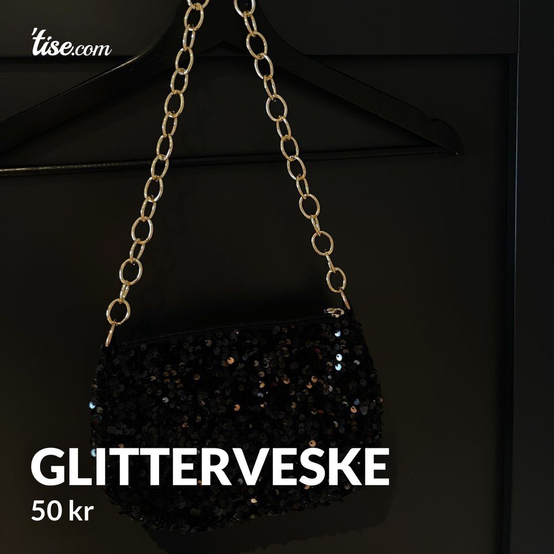 Glitterveske