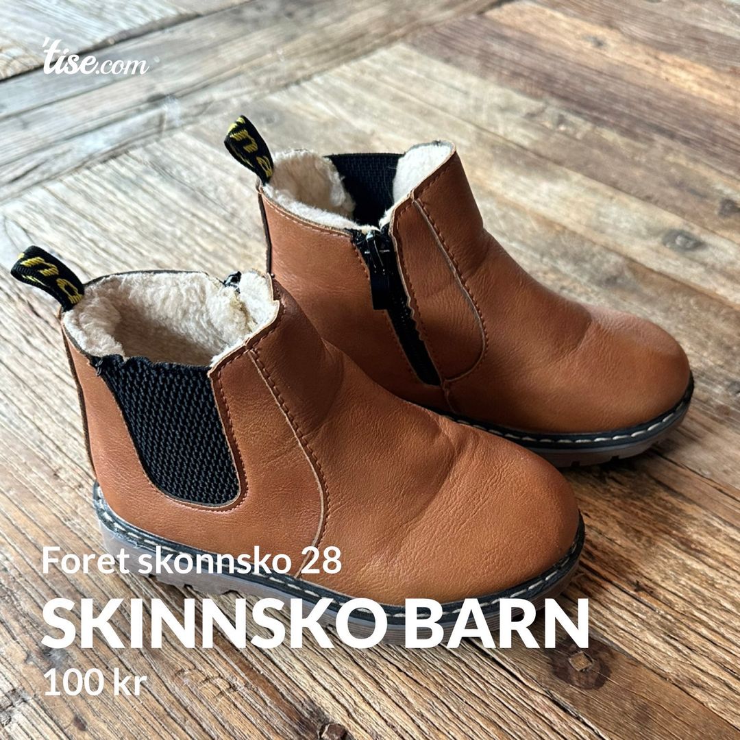 Skinnsko barn