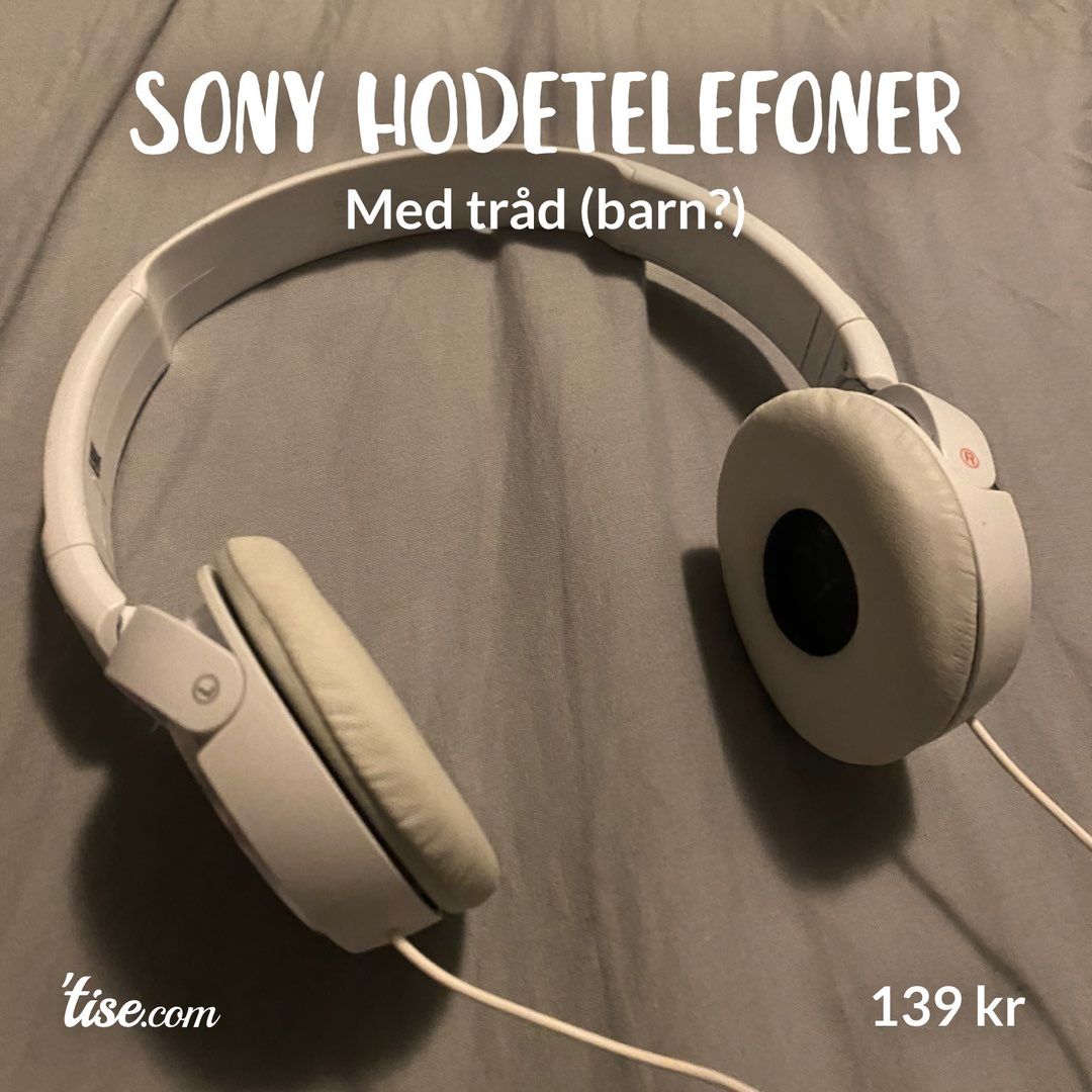 Sony hodetelefoner