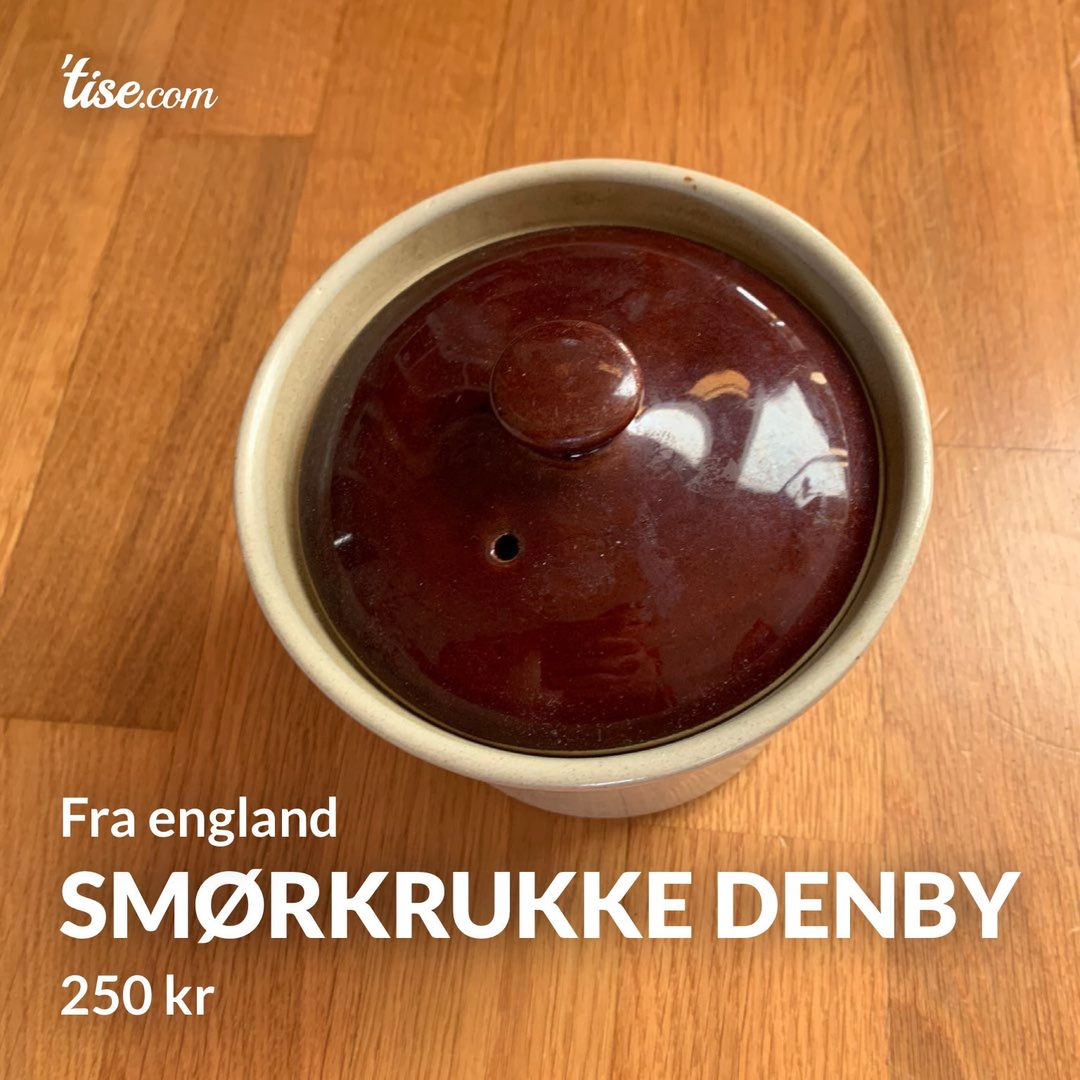 Smørkrukke Denby