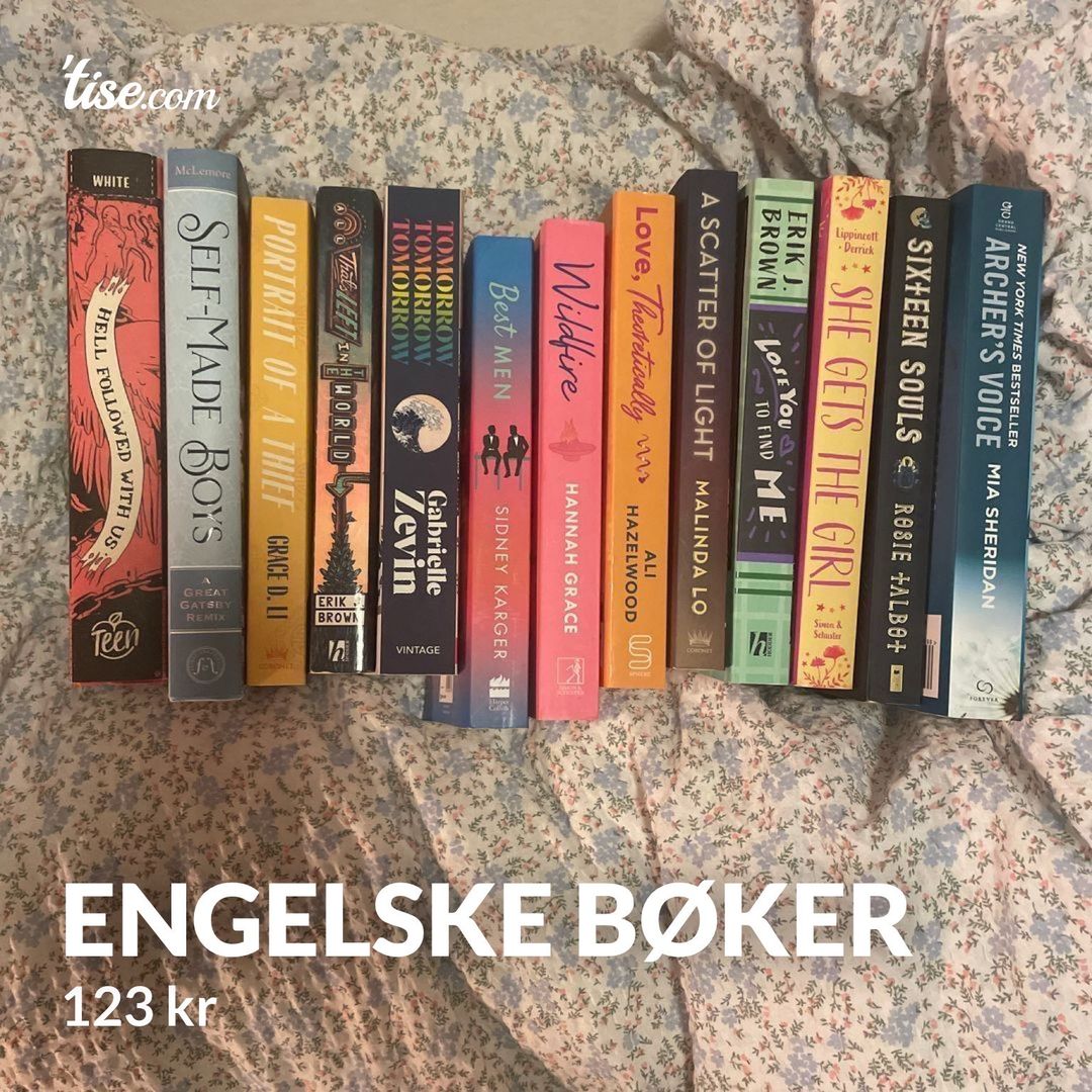 Engelske bøker