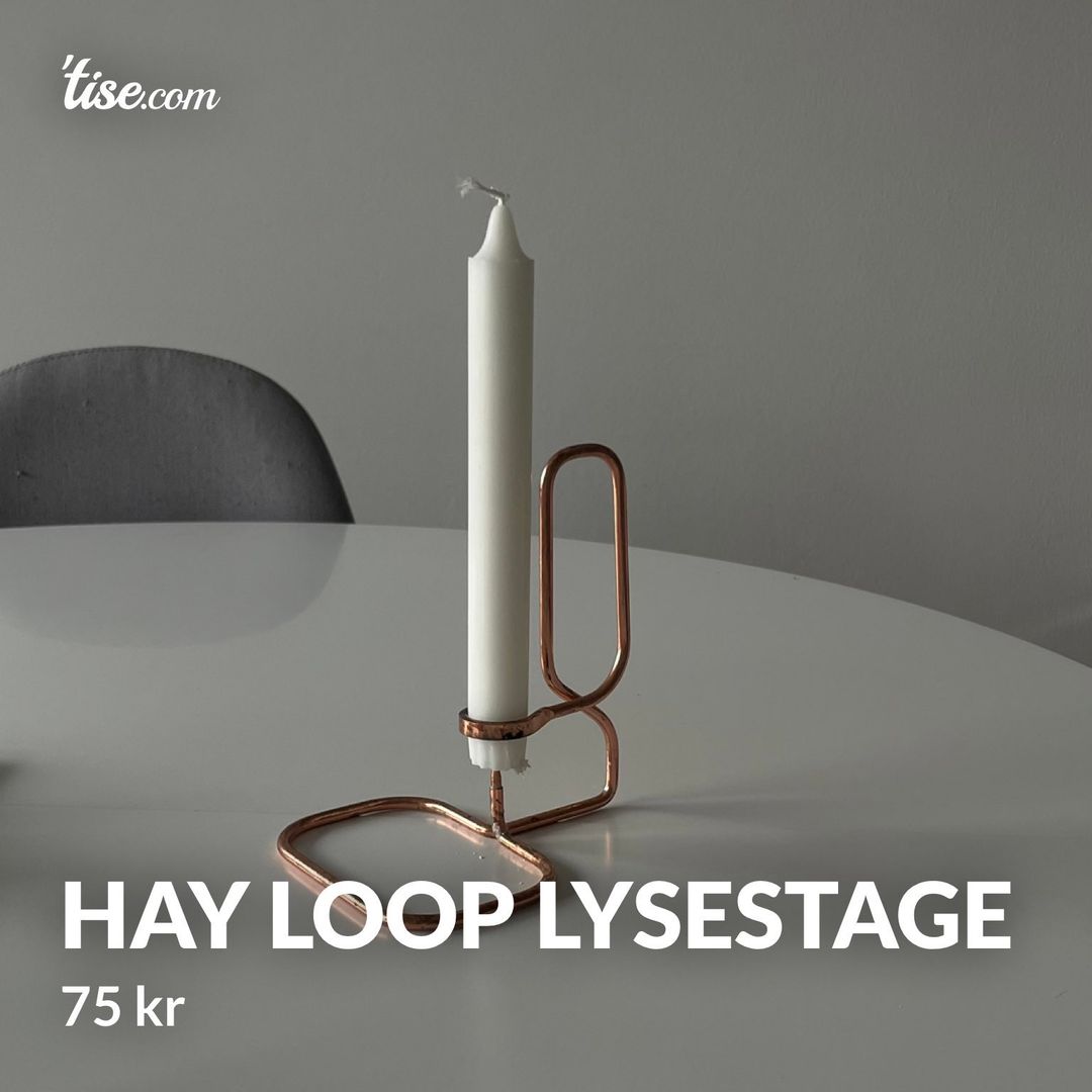 Hay loop lysestage