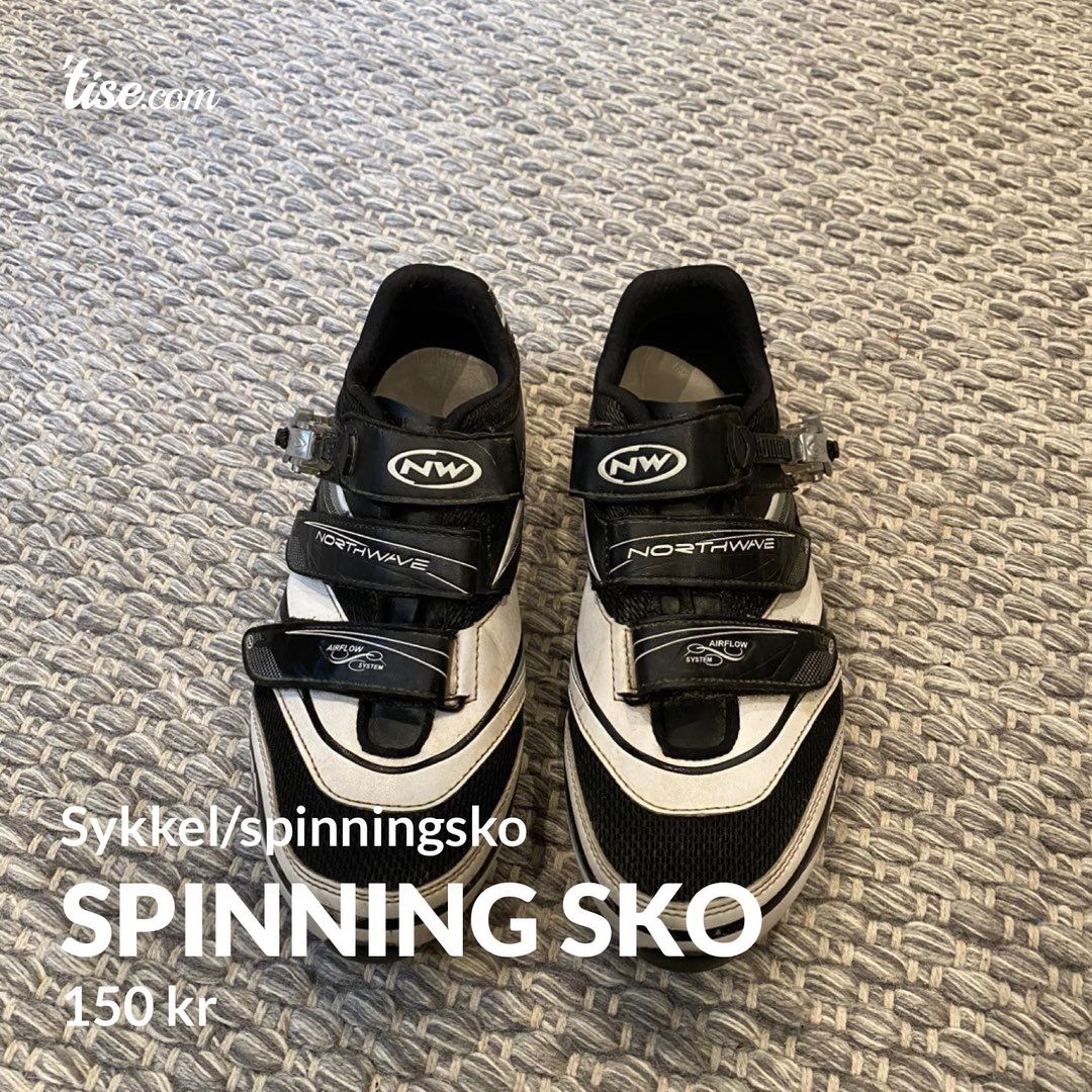 Spinning sko