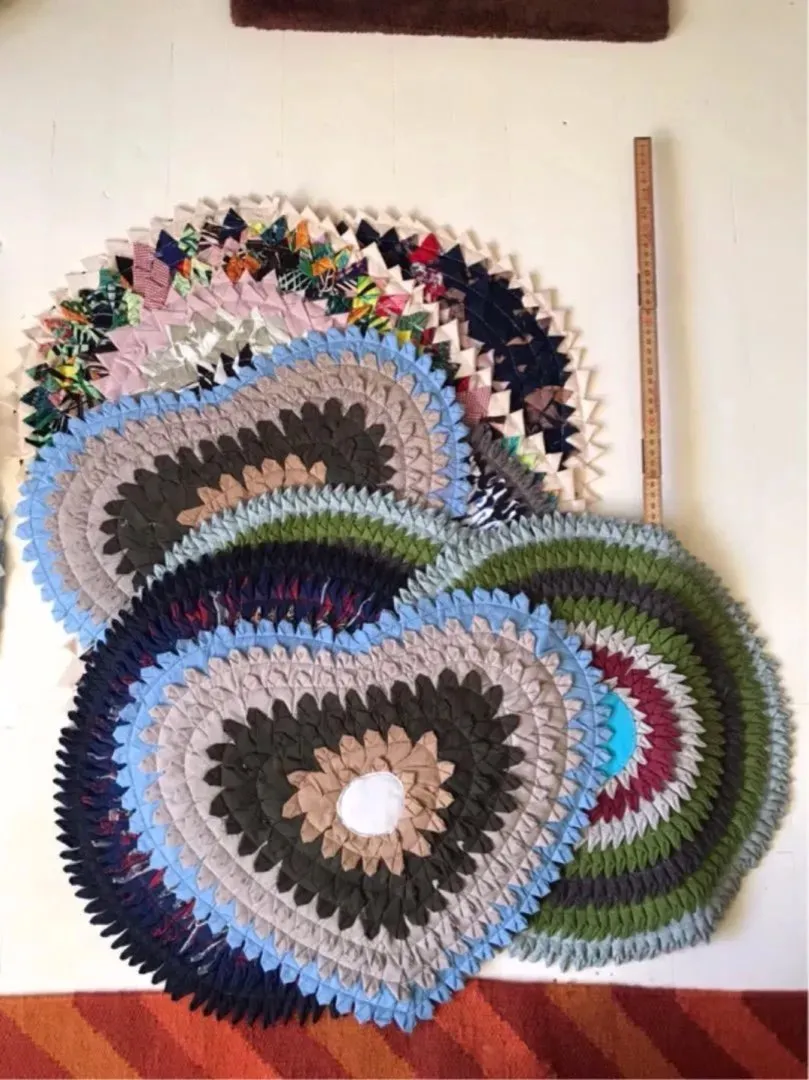 recycled mini rug