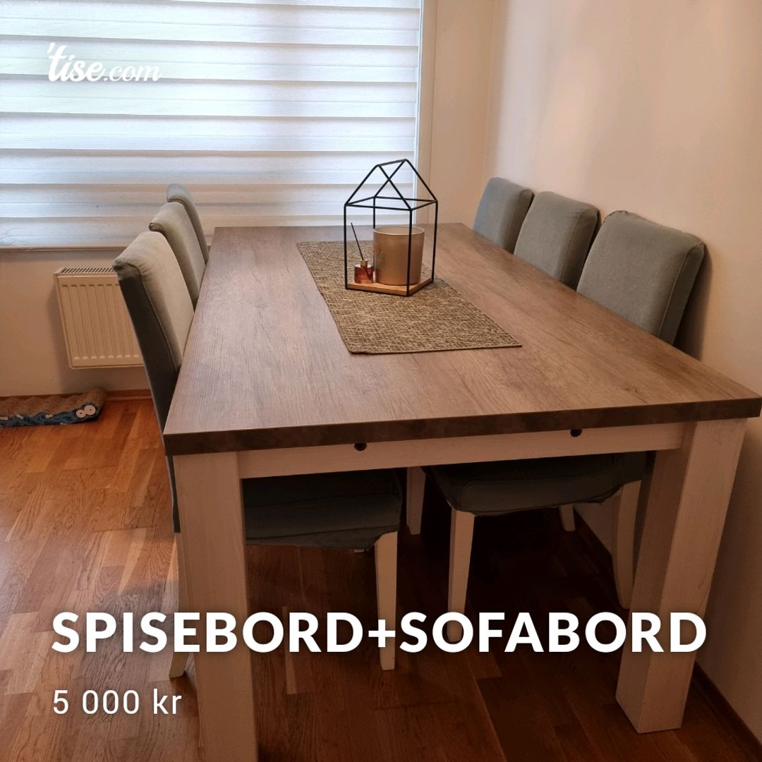 Spisebord+sofabord