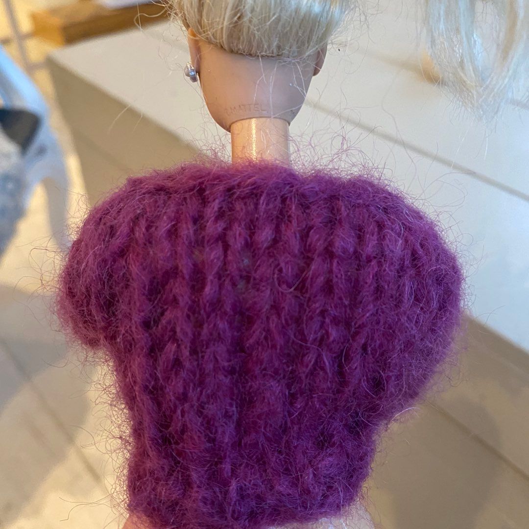 Hjemmestrikk mohair