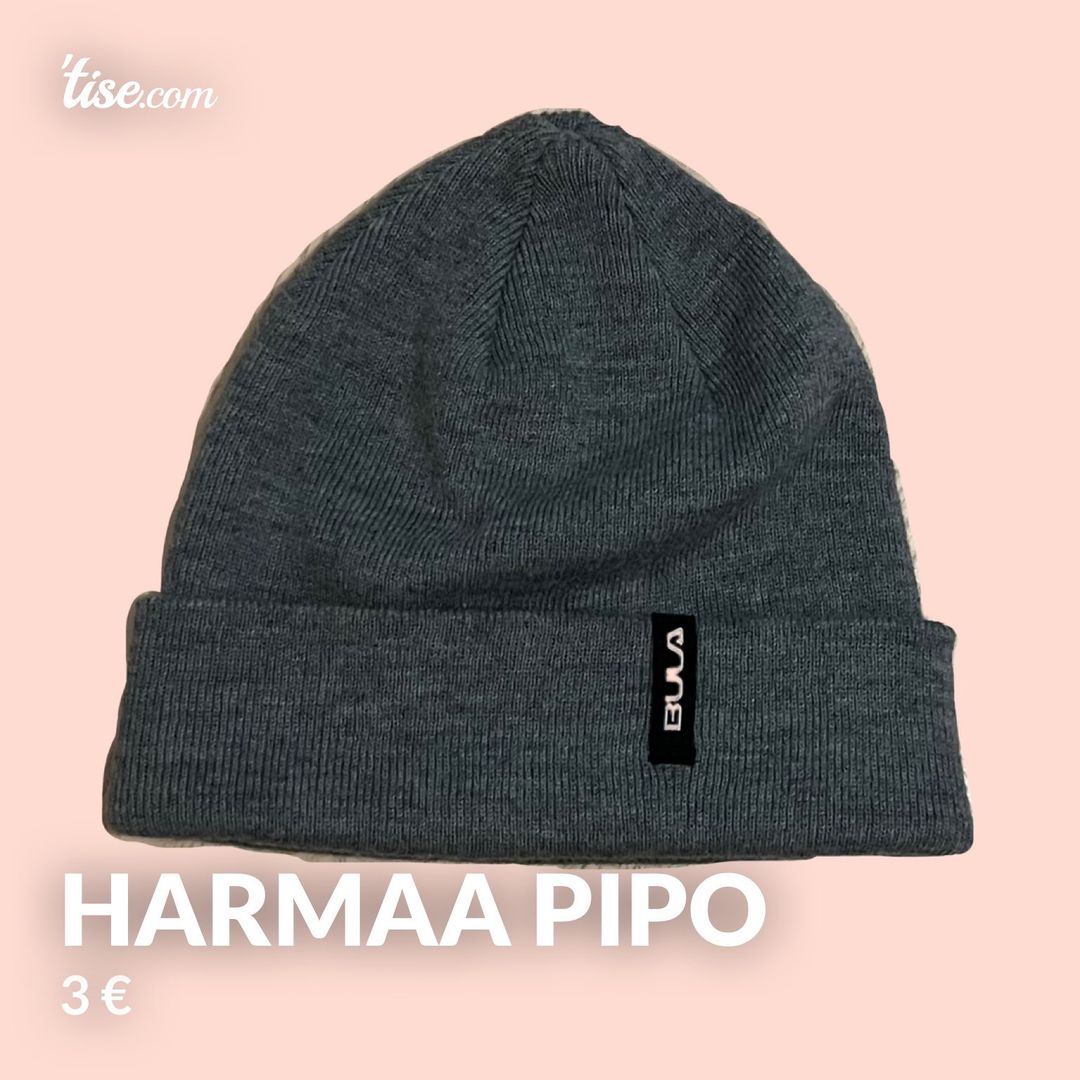 Harmaa pipo