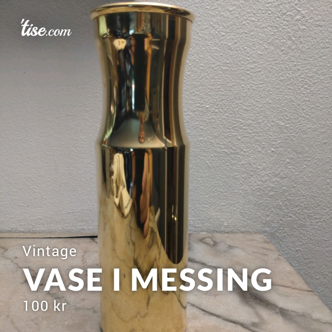 Vase I Messing