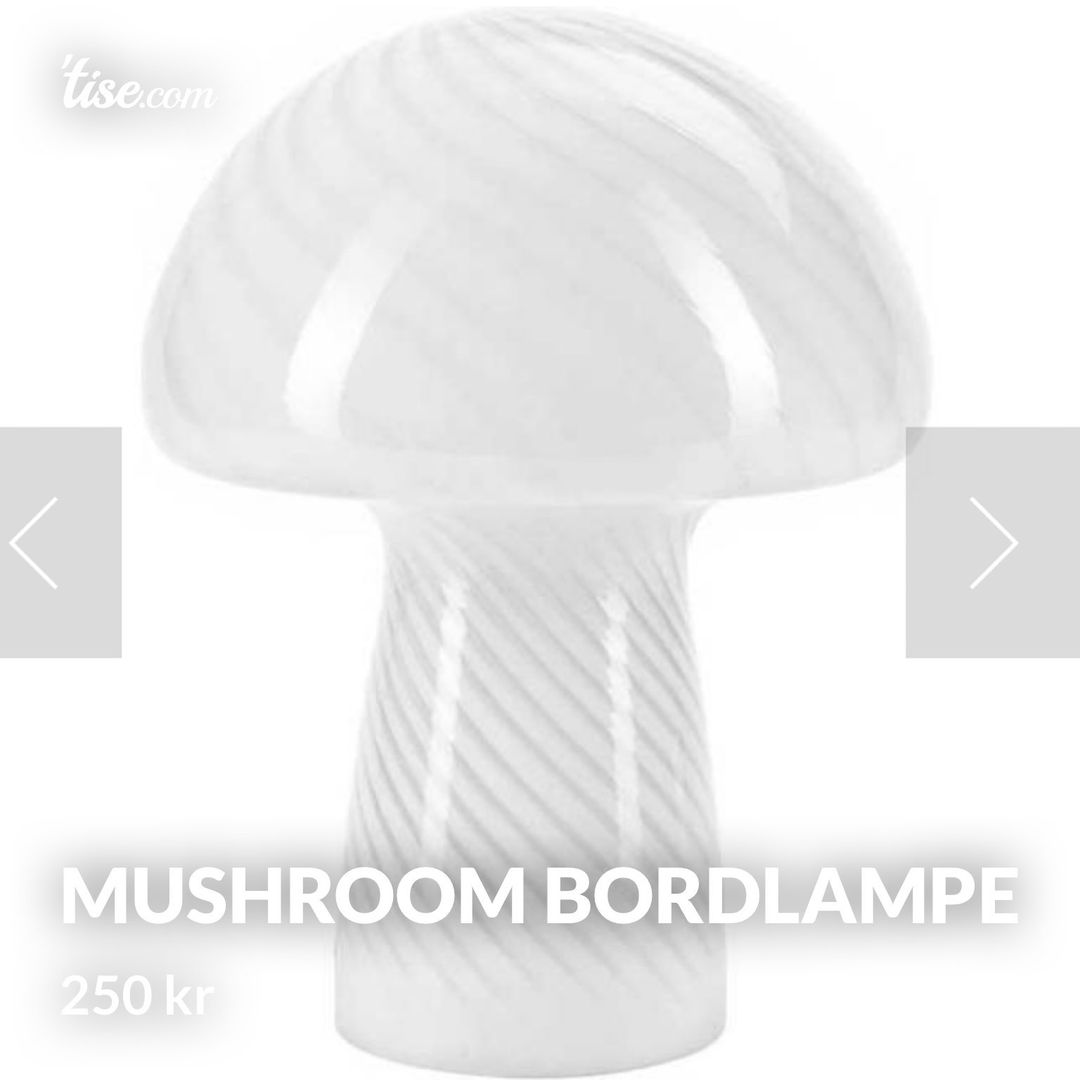 Mushroom Bordlampe