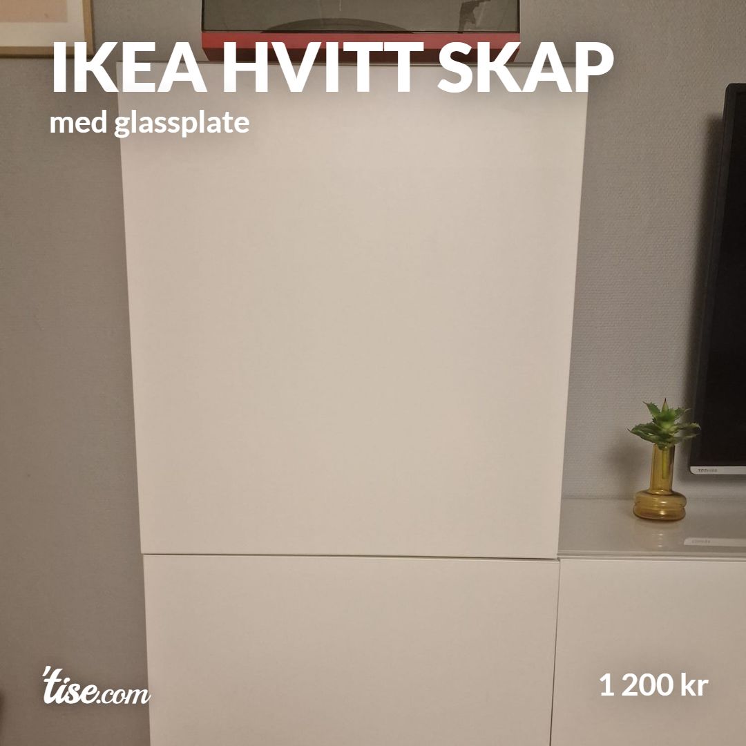 IKEA Hvitt Skap