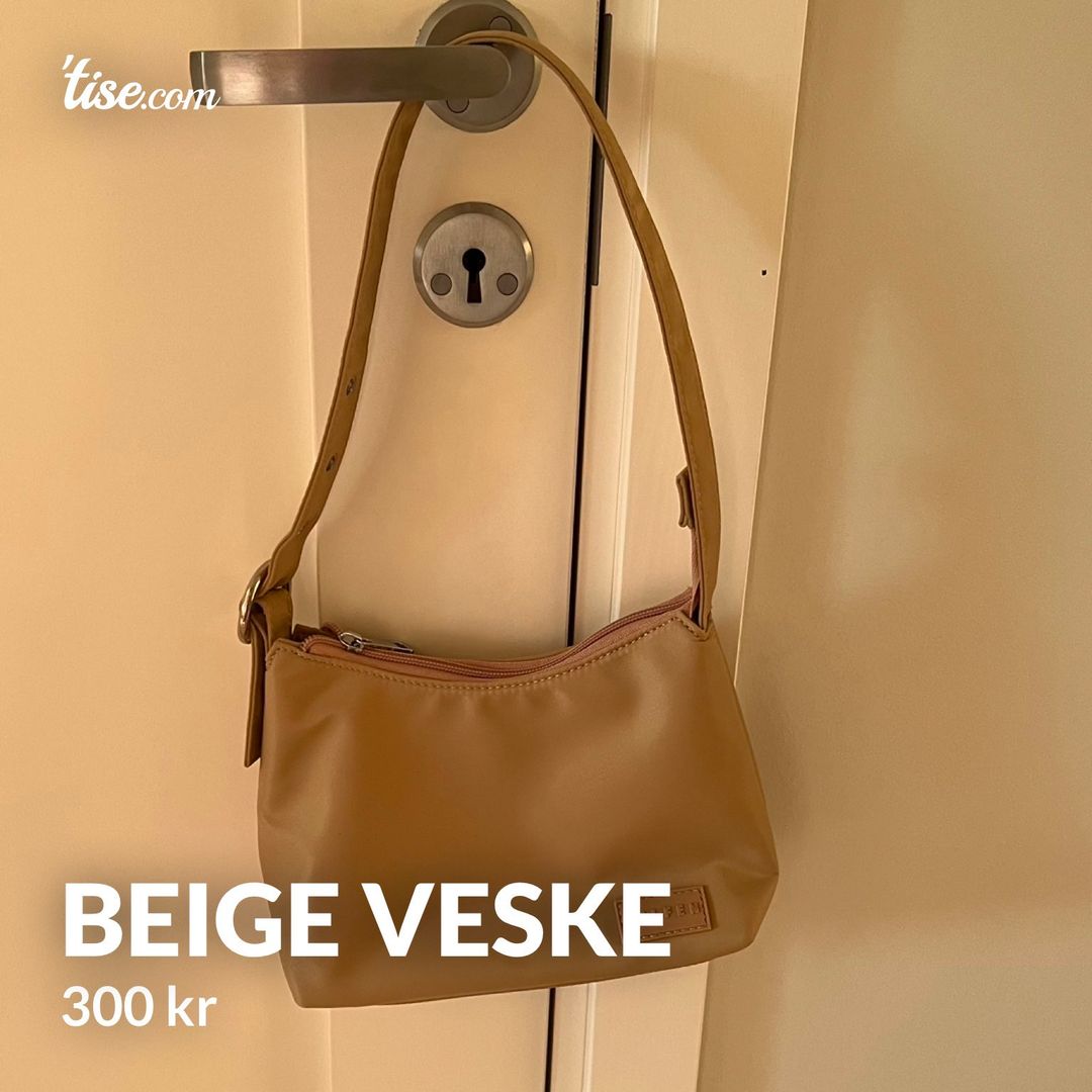 Beige veske