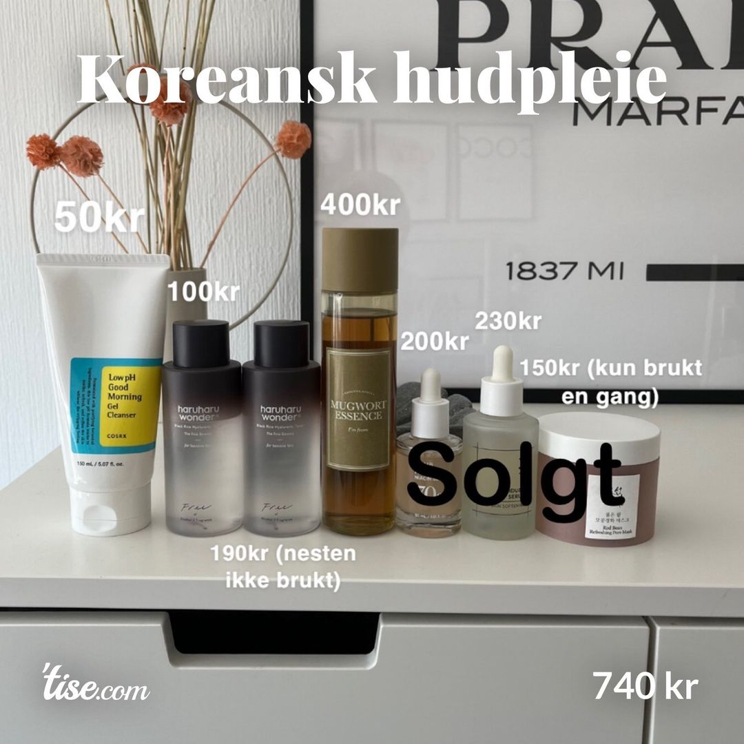 Koreansk hudpleie