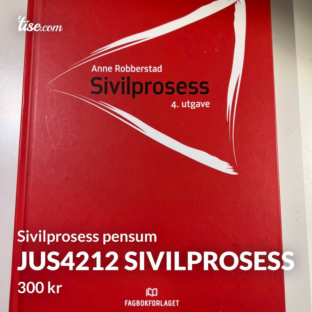 JUS4212 Sivilprosess