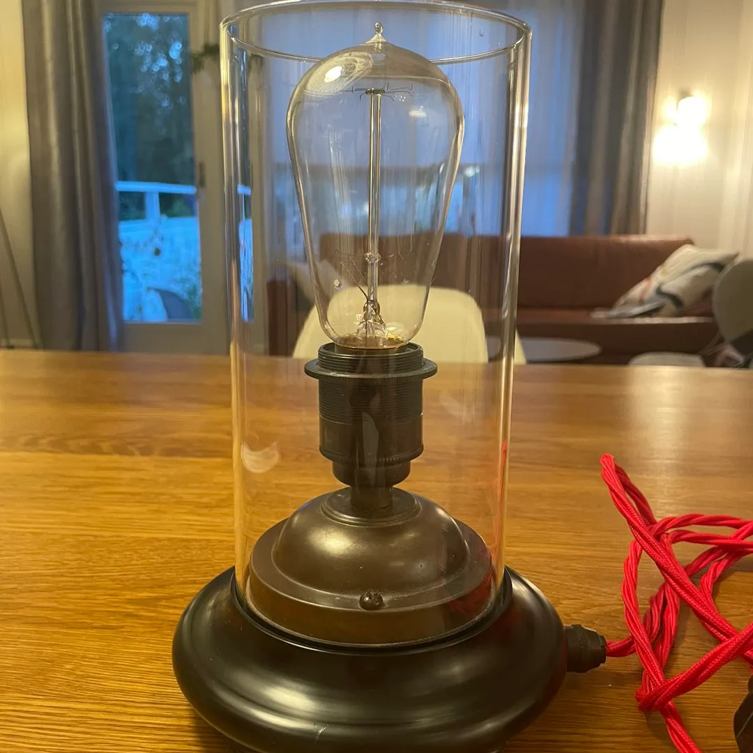 Edison bordlampe