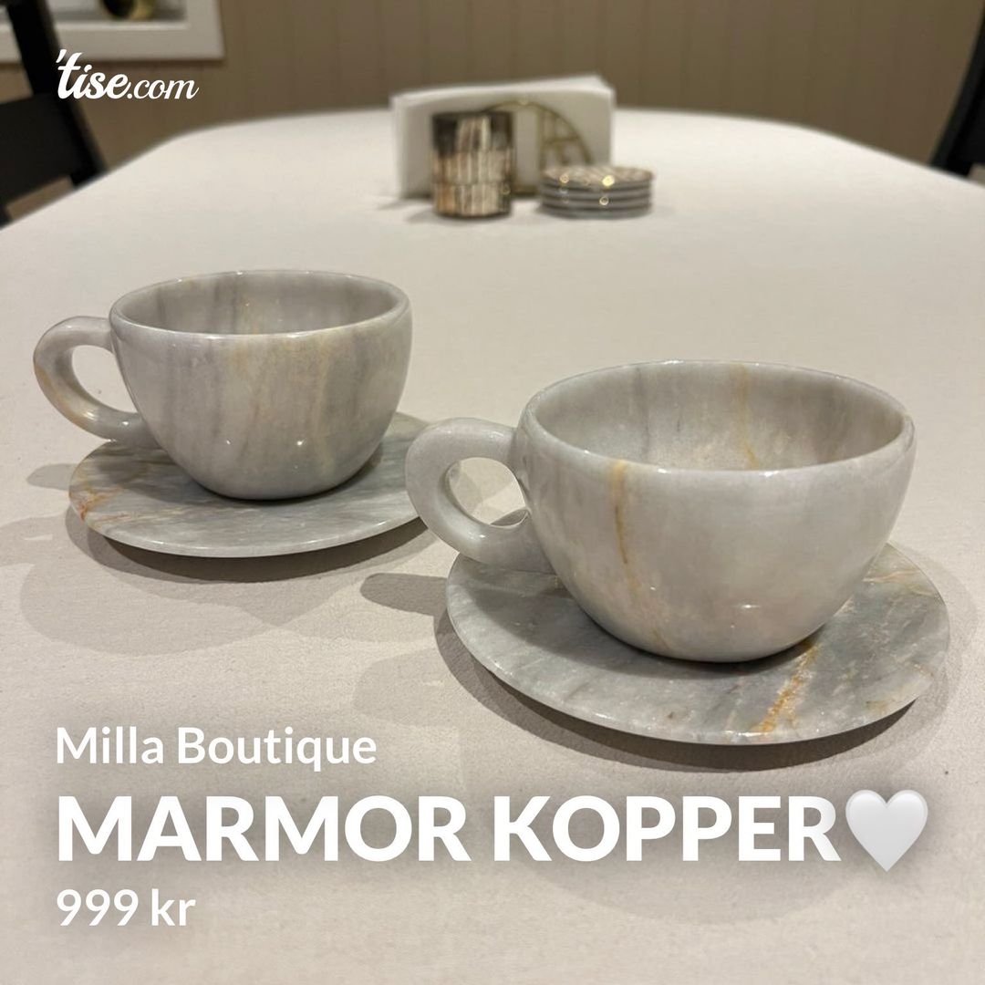 Marmor kopper🤍