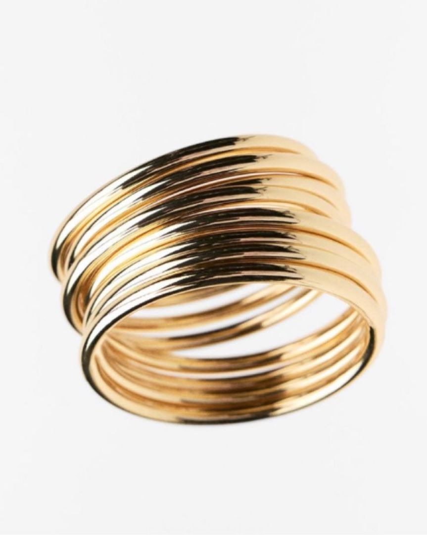 Guld bangles armbånd