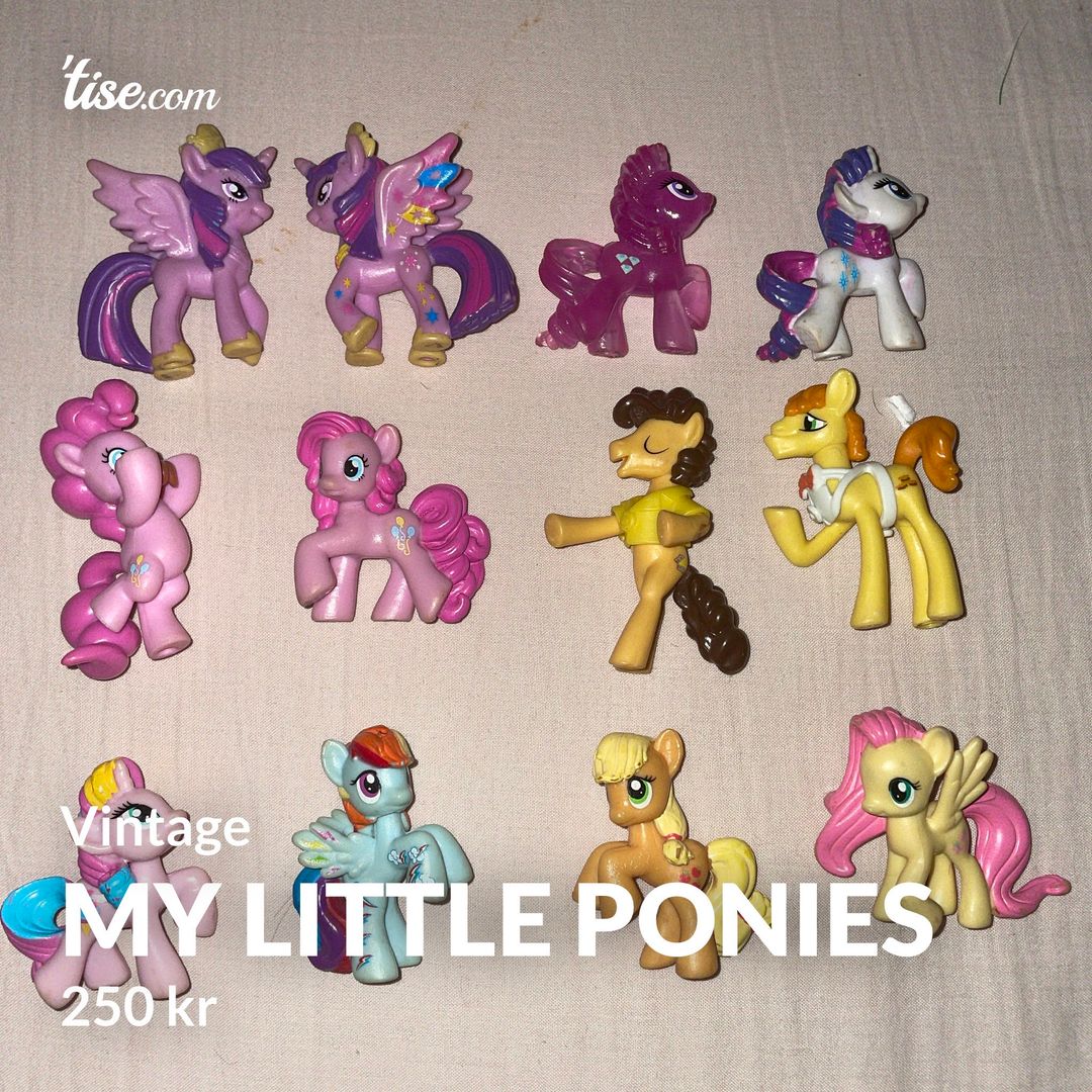 My little ponies