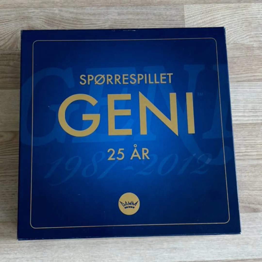 Spørrespillet geni