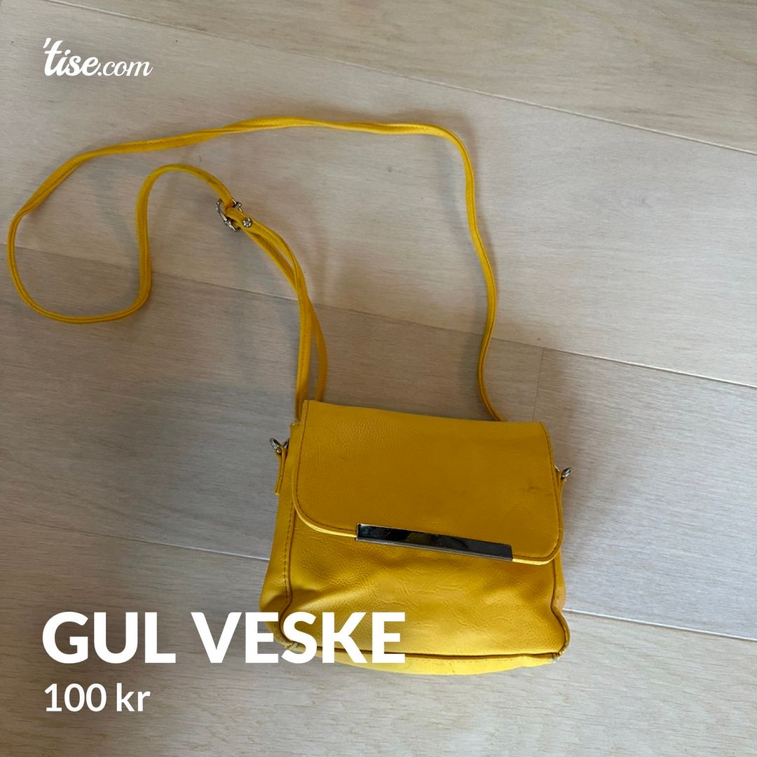 Gul veske