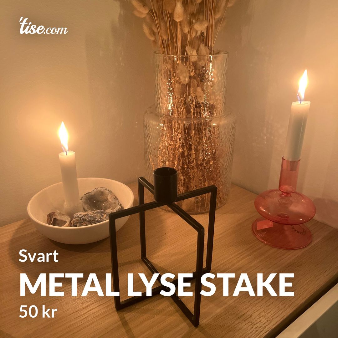 Metal lyse stake