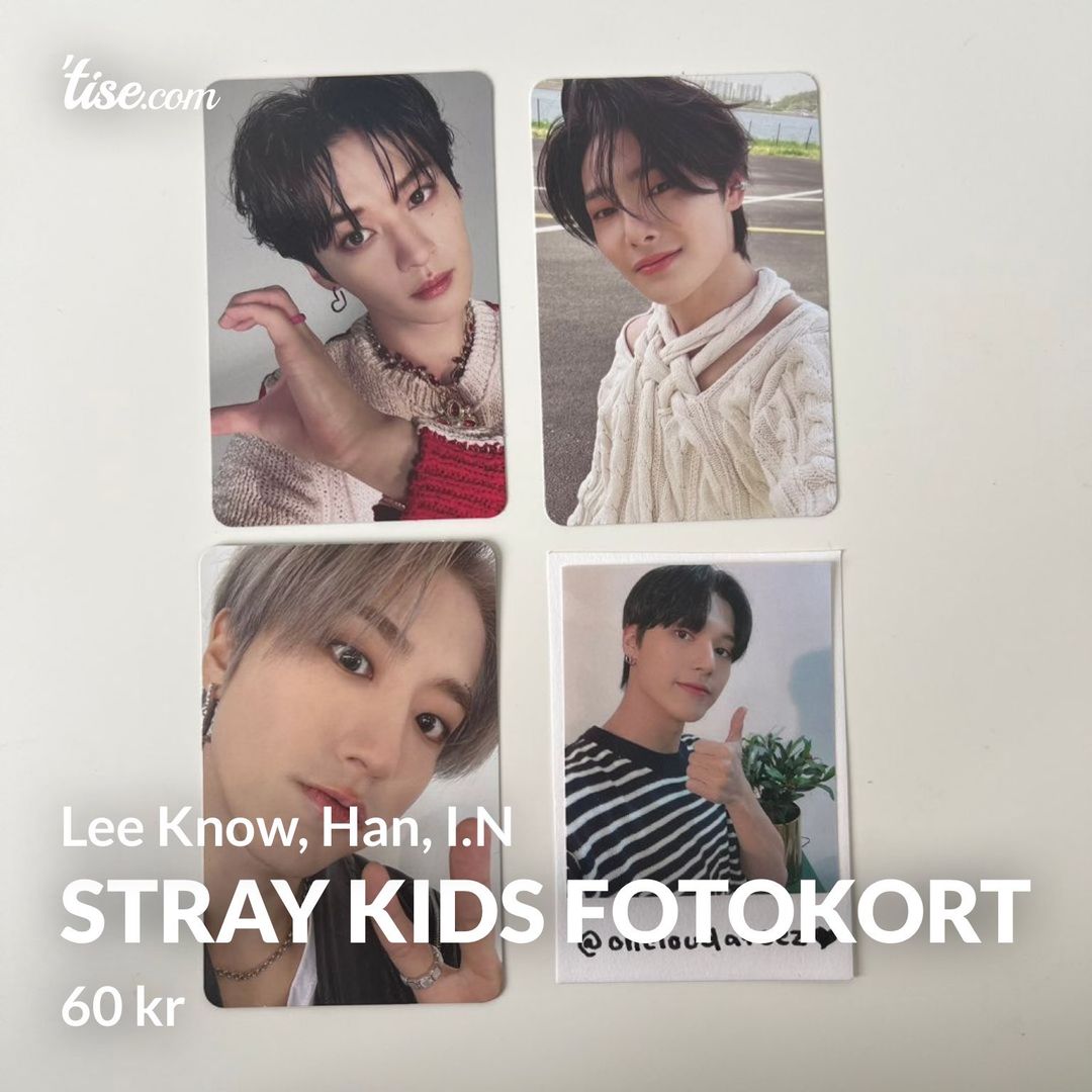 STRAY KIDS FOTOKORT