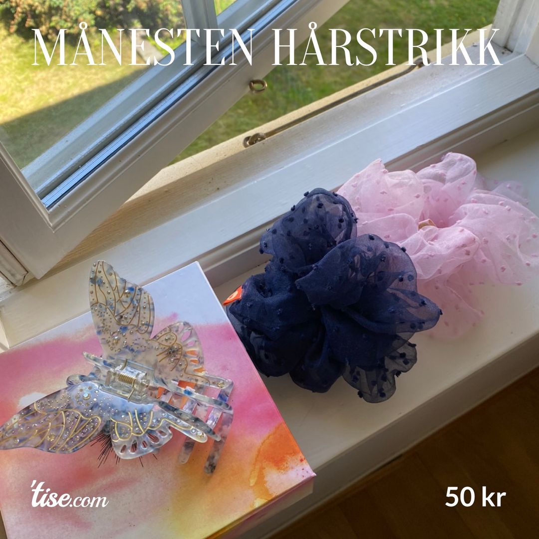 Månesten hårstrikk