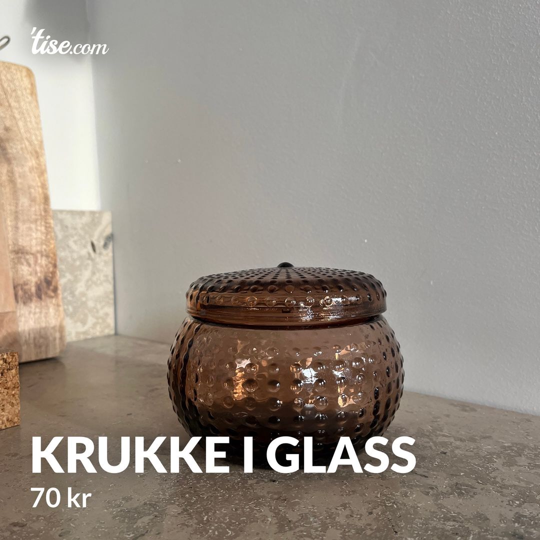 Krukke i glass