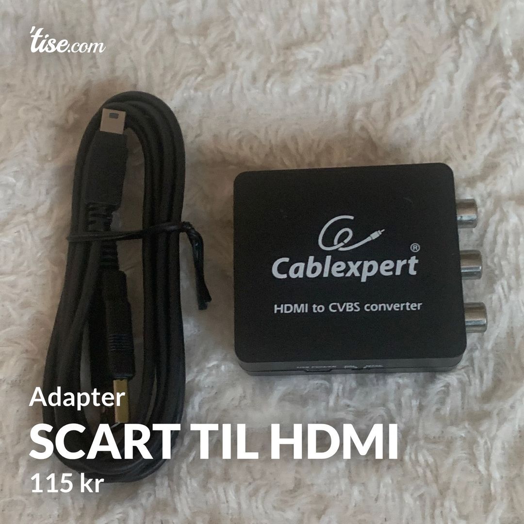 Scart til HDMI