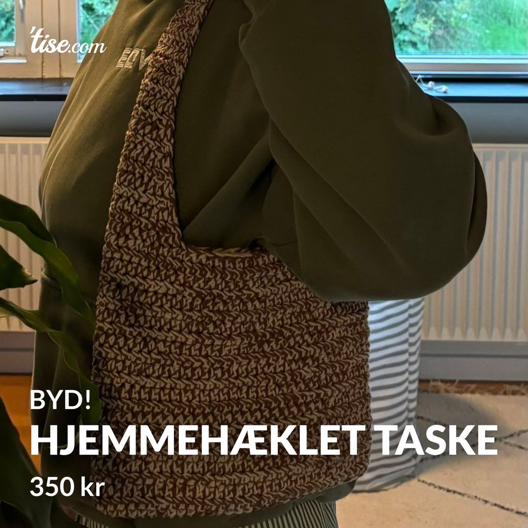 Hjemmehæklet taske