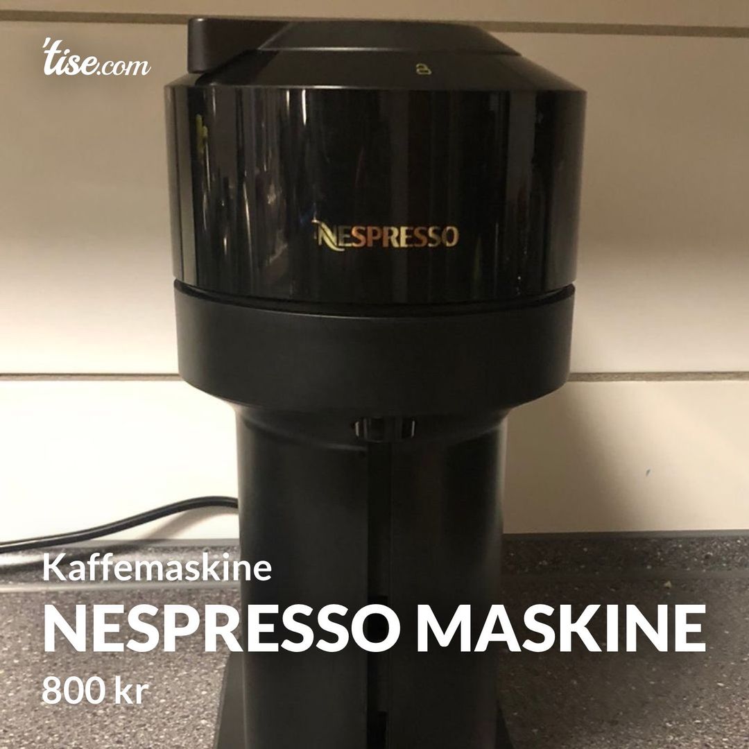 Nespresso maskine