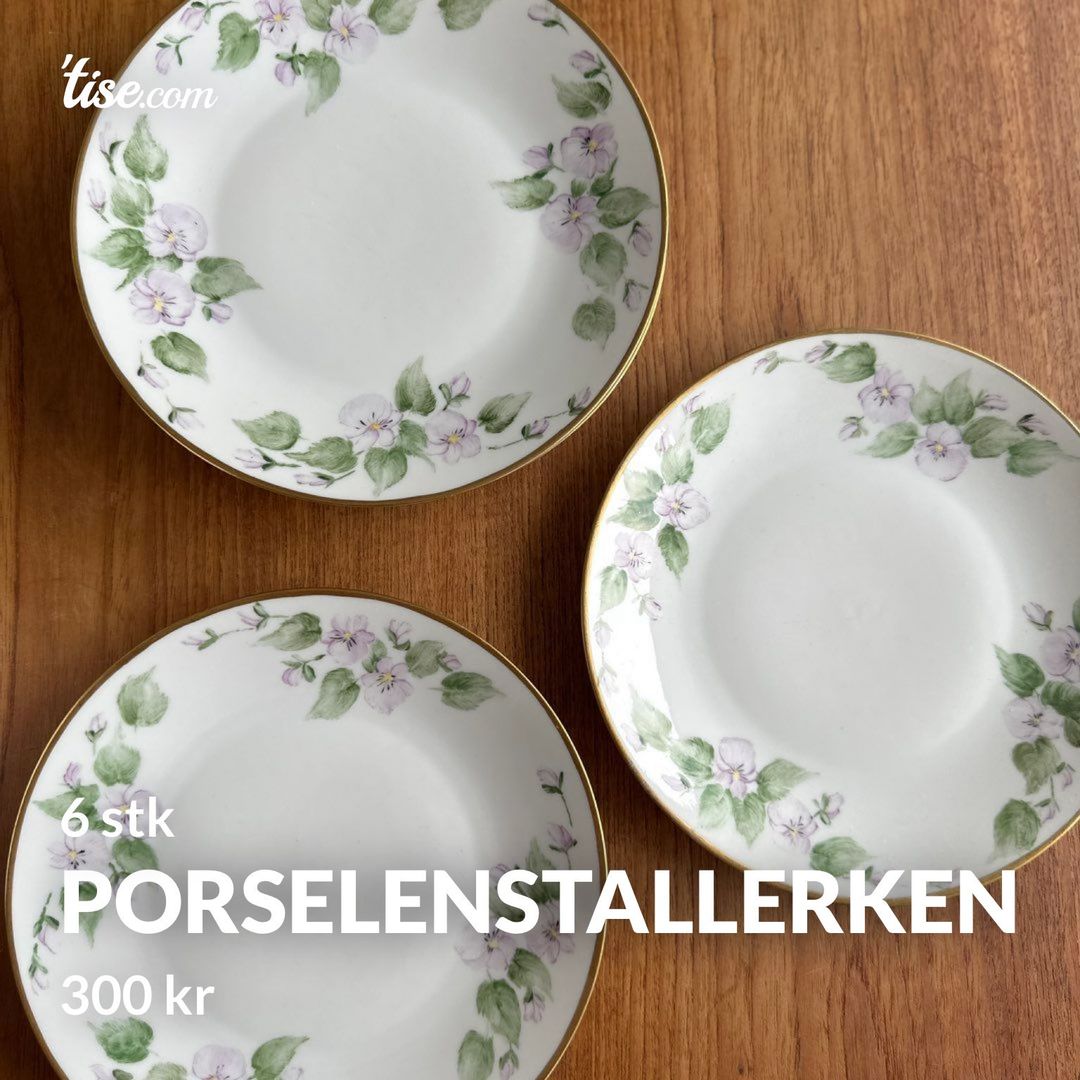 Porselenstallerken