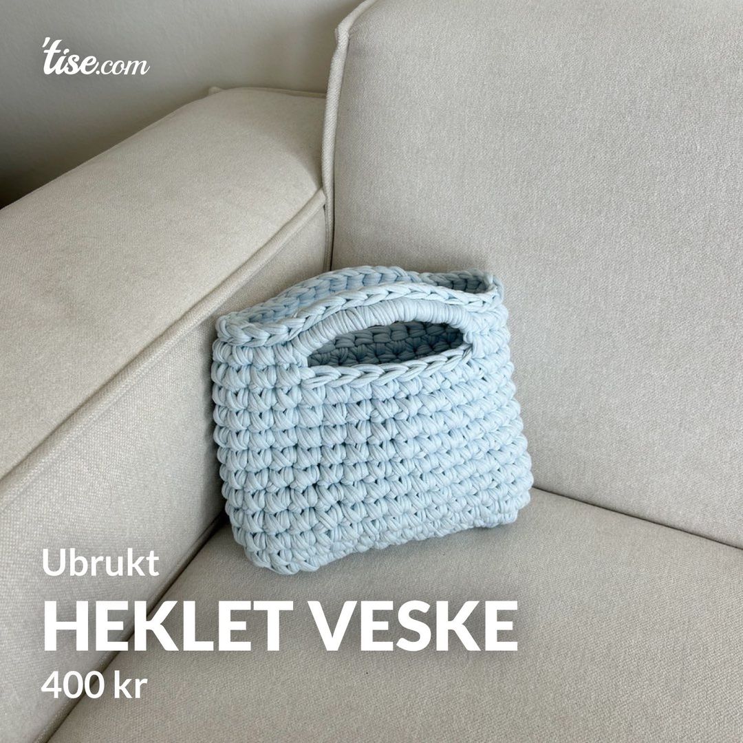 Heklet veske