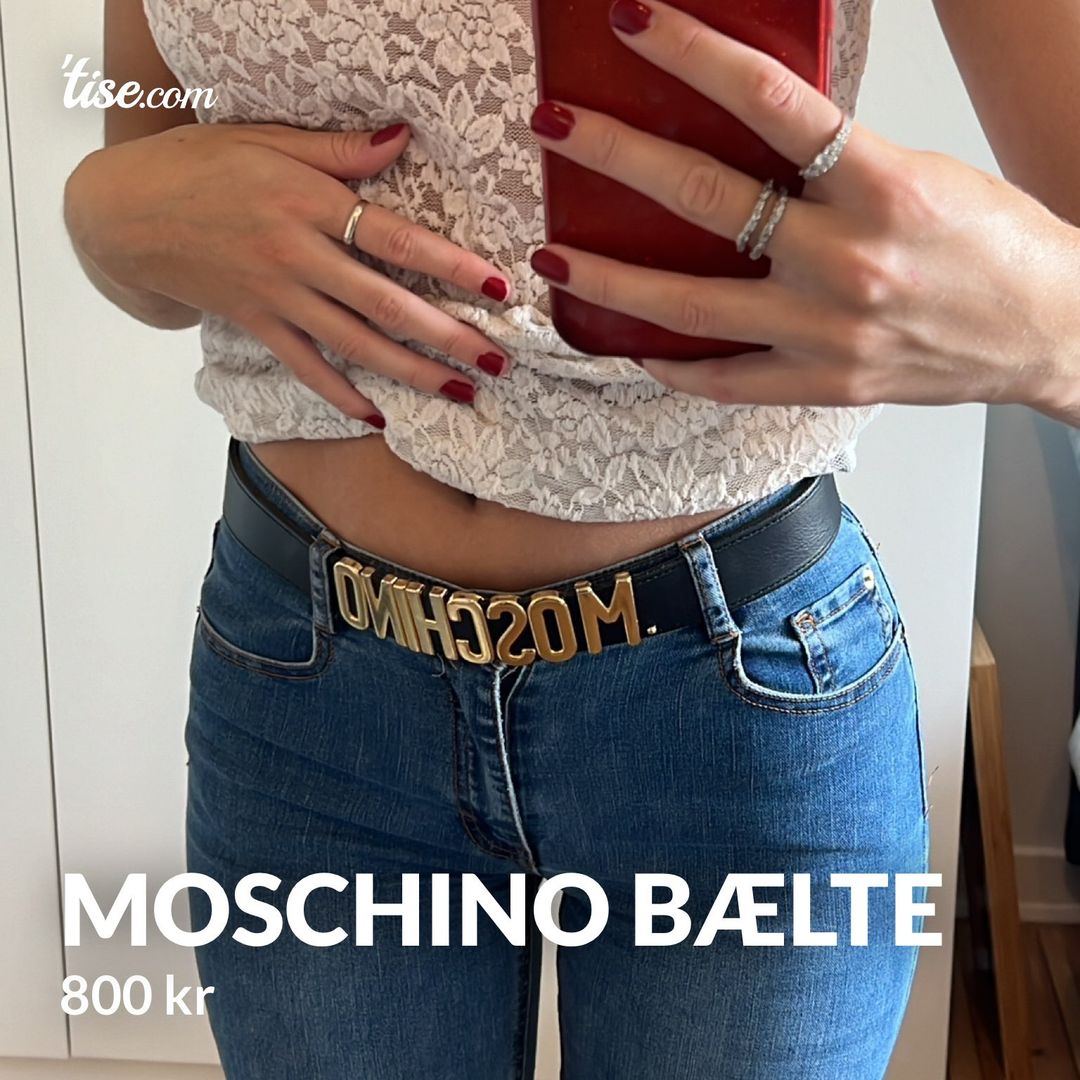 Moschino bælte