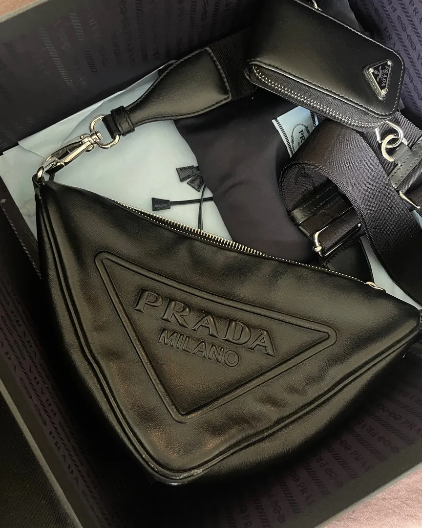 Prada triangle bag