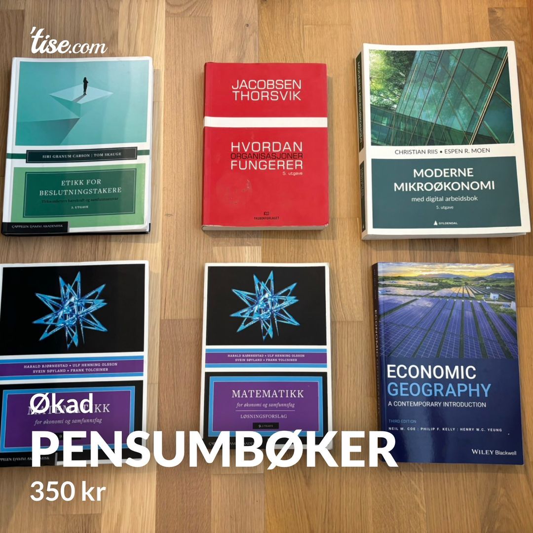 Pensumbøker