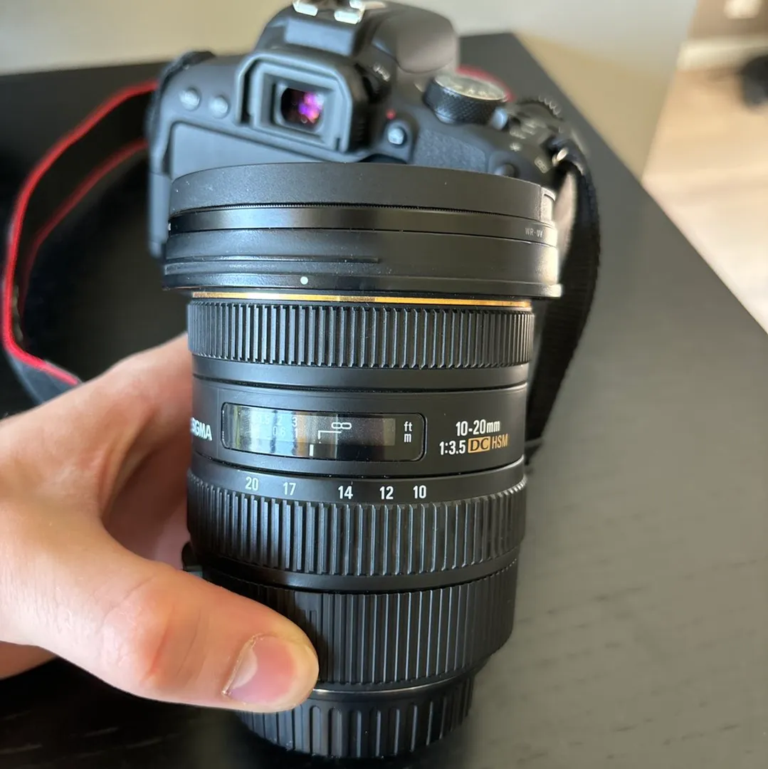 Canon 800D +2 linser