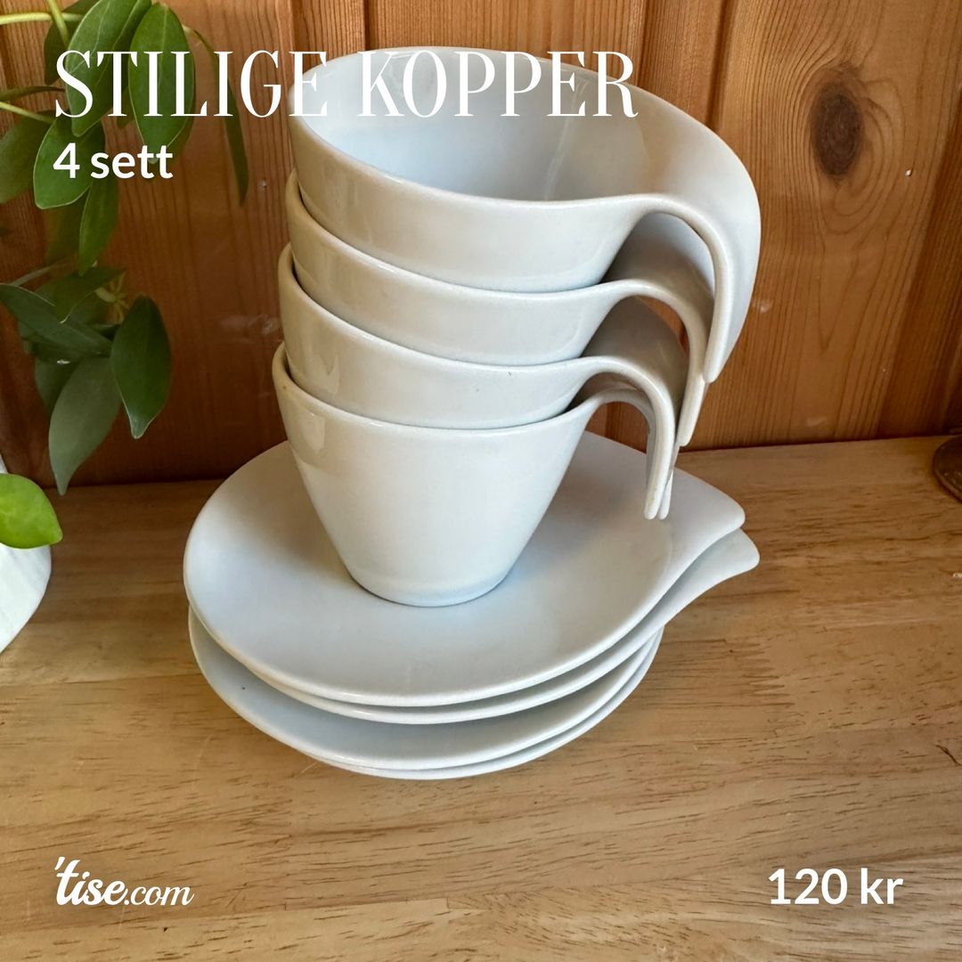 Stilige kopper