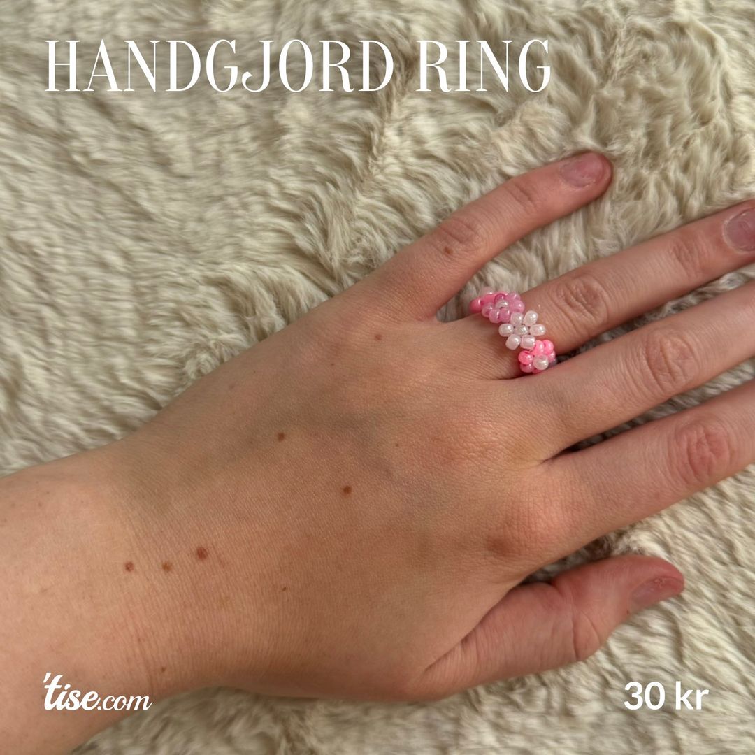 Handgjord ring