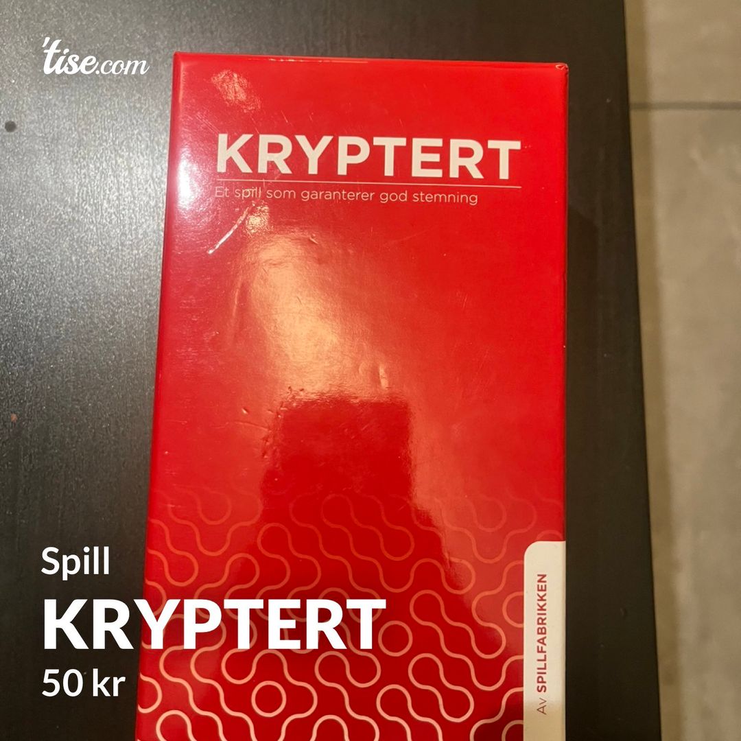 Kryptert