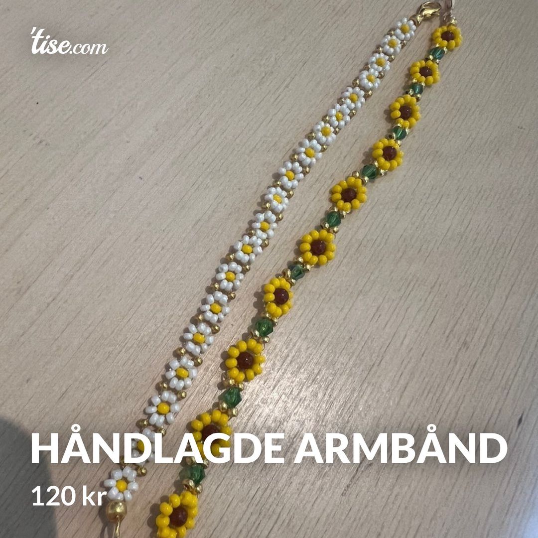 Håndlagde armbånd